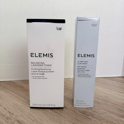 ELEMIS Clarifying Clay Wash 5 Fl Oz+ ELEMIS Balancing Lavender Toner 6.7 Fl Oz