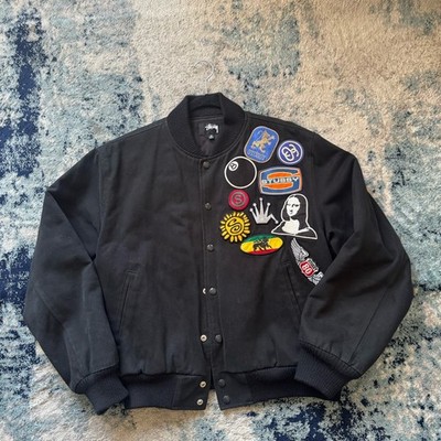 Stussy Souvenir Stadium Bomber Jacket Size M | eBay
