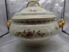 Rosenthal Moosrose Sanssouci Terrine Pastorale Poliergold elfenbein alte Serie