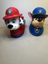 Paw Patrol Marshall Chase Toddler Boy Size 11-12 Slip-on Slippers