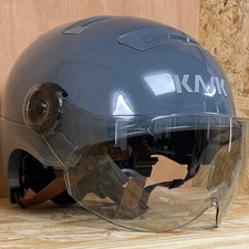 Kask bicycle helemt urban R W G 11 in dark grey small-medium  with visor