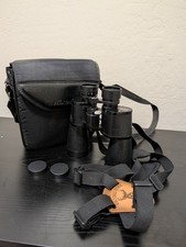 Nikon Action 10x50 Lookout II 6+ gradi binocolo custodia C funziona benissimo usato