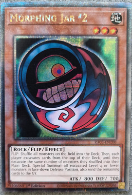RA03-EN100 Morphing Jar #2 - Quarter Century Secret Rare Card 1st Edition