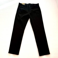 Weatherproof Vintage Men's Black Momentum Signature Flex Waist 36x32 Pants