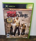 25 to Life Xbox CIB Microsoft Xbox Original 2006 No Manual Has Bonus Music Disc