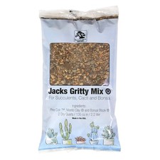 2 Quart Jack's Gritty Mix - Lightweight Soil for Succulents & Cacti - USA Made