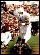 2011 Upper Deck University of Texas James Brown Texas Longhorns #64