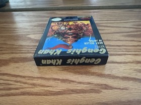 KOEI Genghis Khan Nintendo NES w/ Box & Manual NTSC-U/C 1989 Strategy