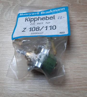 Honeywell Braukmann Kipphebel 220 für Z 108/110