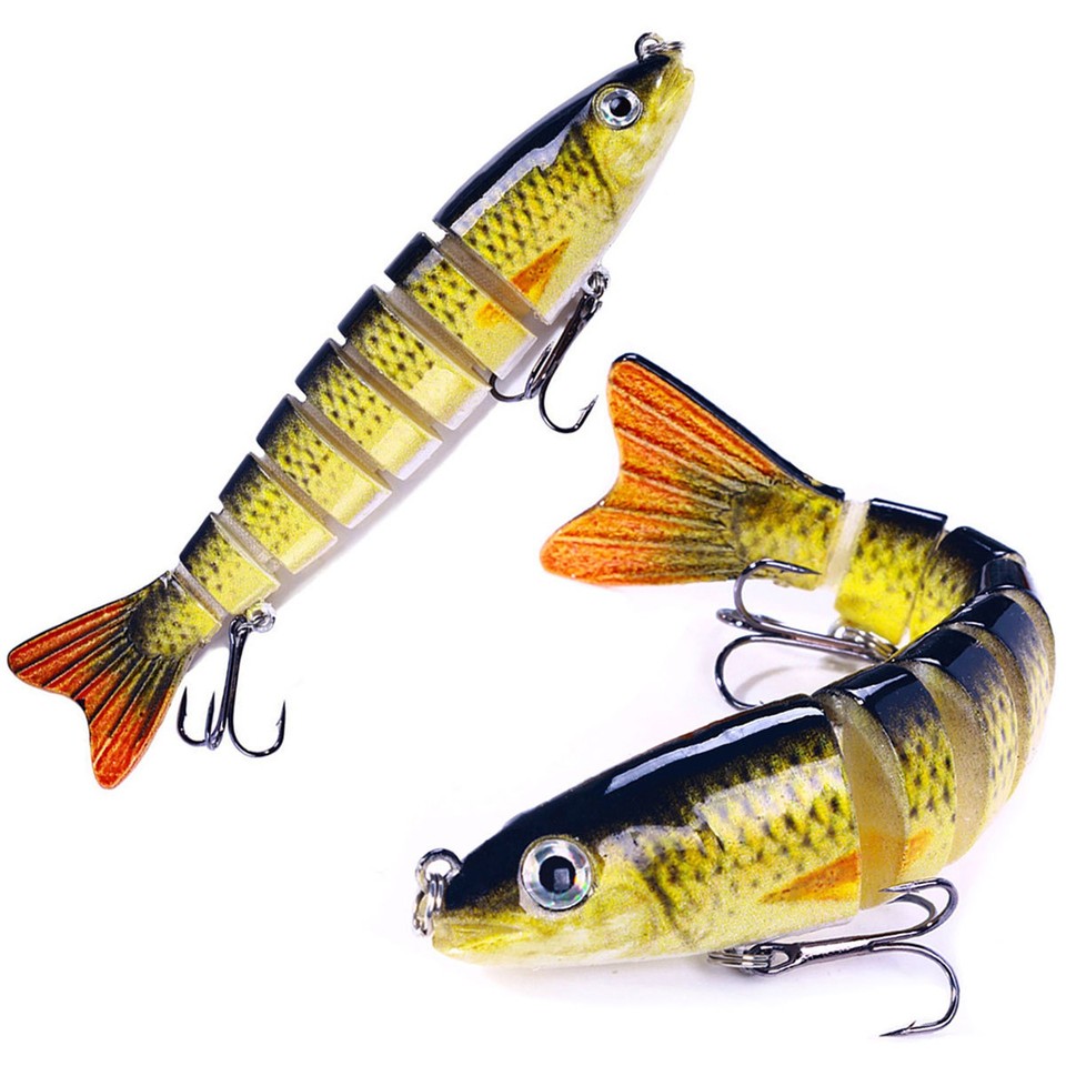 12.8cm/18g Bionic Bait Simulation Fish Eyes Increase Fishing Rate ...