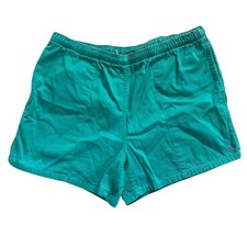 Vtg Polo Ralph Lauren Chino Short Men XL Blue Drawstring Cotton Swim Made in USA