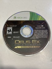 Deus Ex: Human Revolution Director's Cut (Xbox 360) Disc 1 Only - Free Shipping
