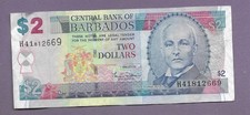 BARBADOS - 2 Dollars 2007 - VF