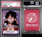 PSA 10 - English - Monkey D Luffy Alt Art Leader - Op05-060 - One Piece TCG