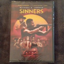 Sinners DVD R Action Drama Michael B. Jordan Ryan Coogler Widescreen Sealed
