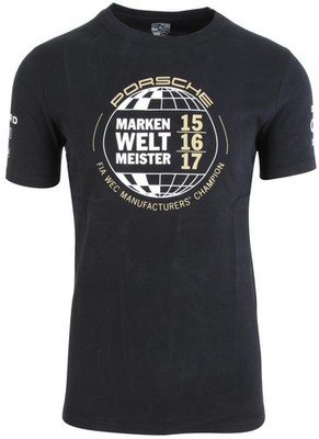 Porsche Driver's Selection T-Shirt Markenweltmeister Schwarz