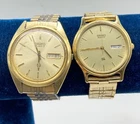 Vtg  Seiko Mens  Quartz Watch 4336-8089 And 5Y23-7030 Not Working