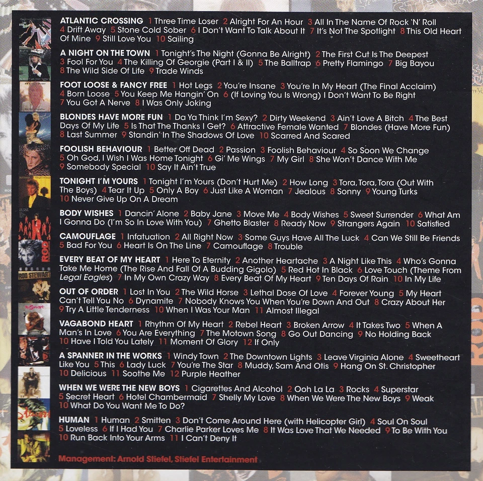 ROD STEWART - 14 CD - THE STUDIO ALBUMS 1975-2001 - Bild 2 von 2