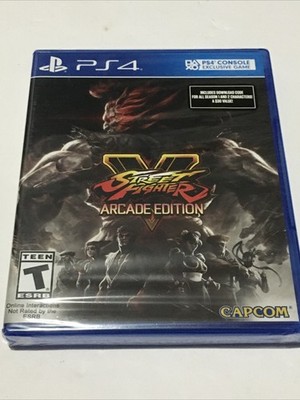 Street Fighter V: Arcade Edition (Sony PlayStation 4, 2018) BRAND NEW/SEALED