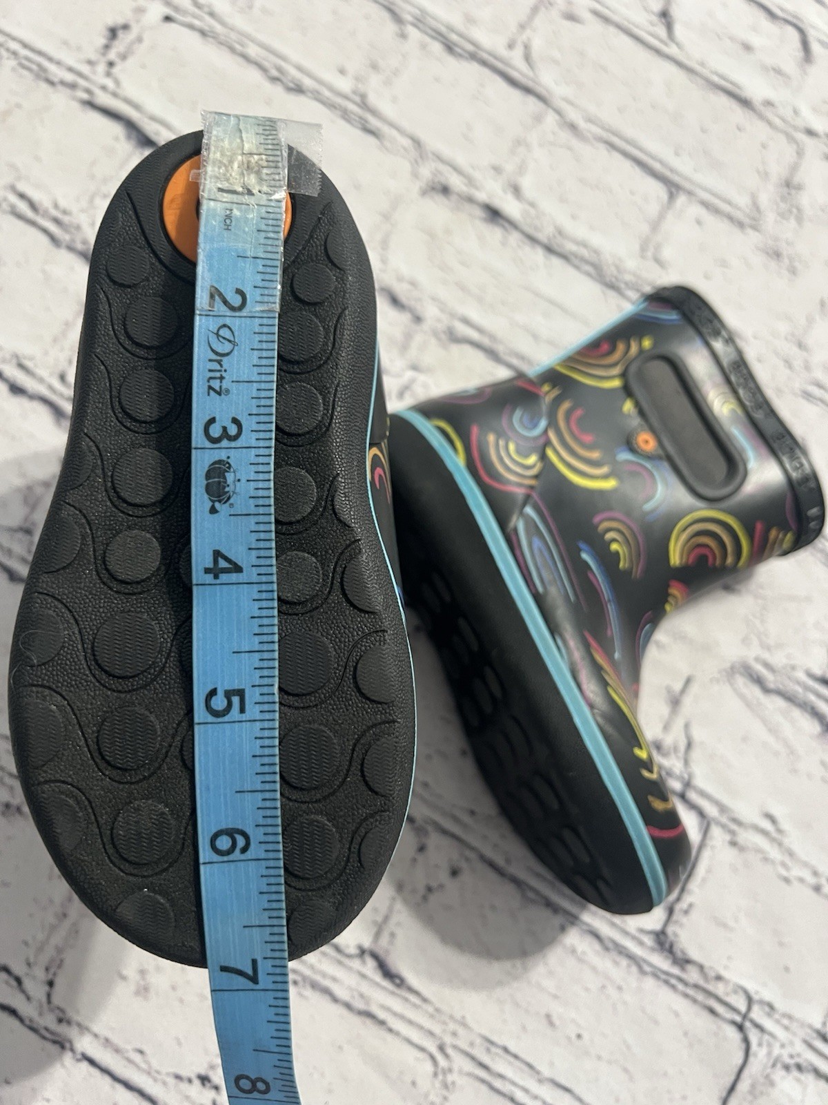 Bogs Skipper ll Wild Rainbow Boots Size US 9/EURO 25