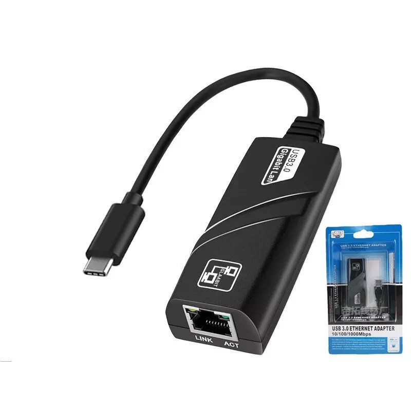 adaptateur hub usb gigabit – vue détaillée