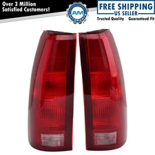 Rear Tail Lights Set Fits 88-00 Chevrolet GMC Trucks