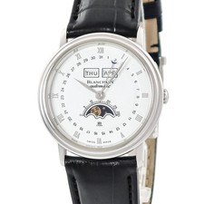 BLANCPAIN Villeret Moonphase Triple Calendar 6595-1127-58 TO266664