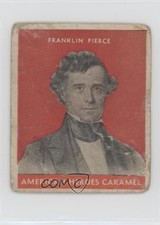 1932 United States Caramel Company American Heroes R114 Red Franklin Pierce 0d08