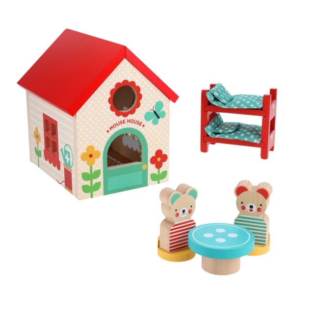 Mouse House Wooden Play Set by Petit Collage (Toy)