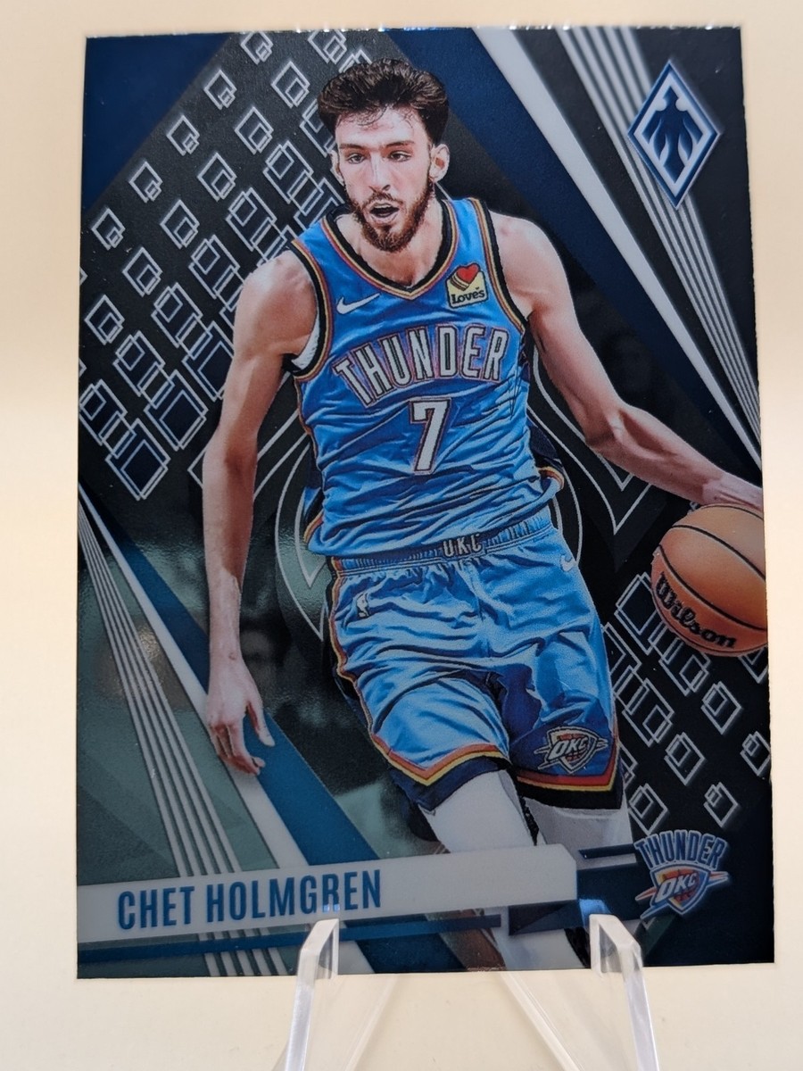 その他 Chet Holmgren auto 2023-24 Panini Phoenix Basketball Chet Holmgren card #82 Oklahoma