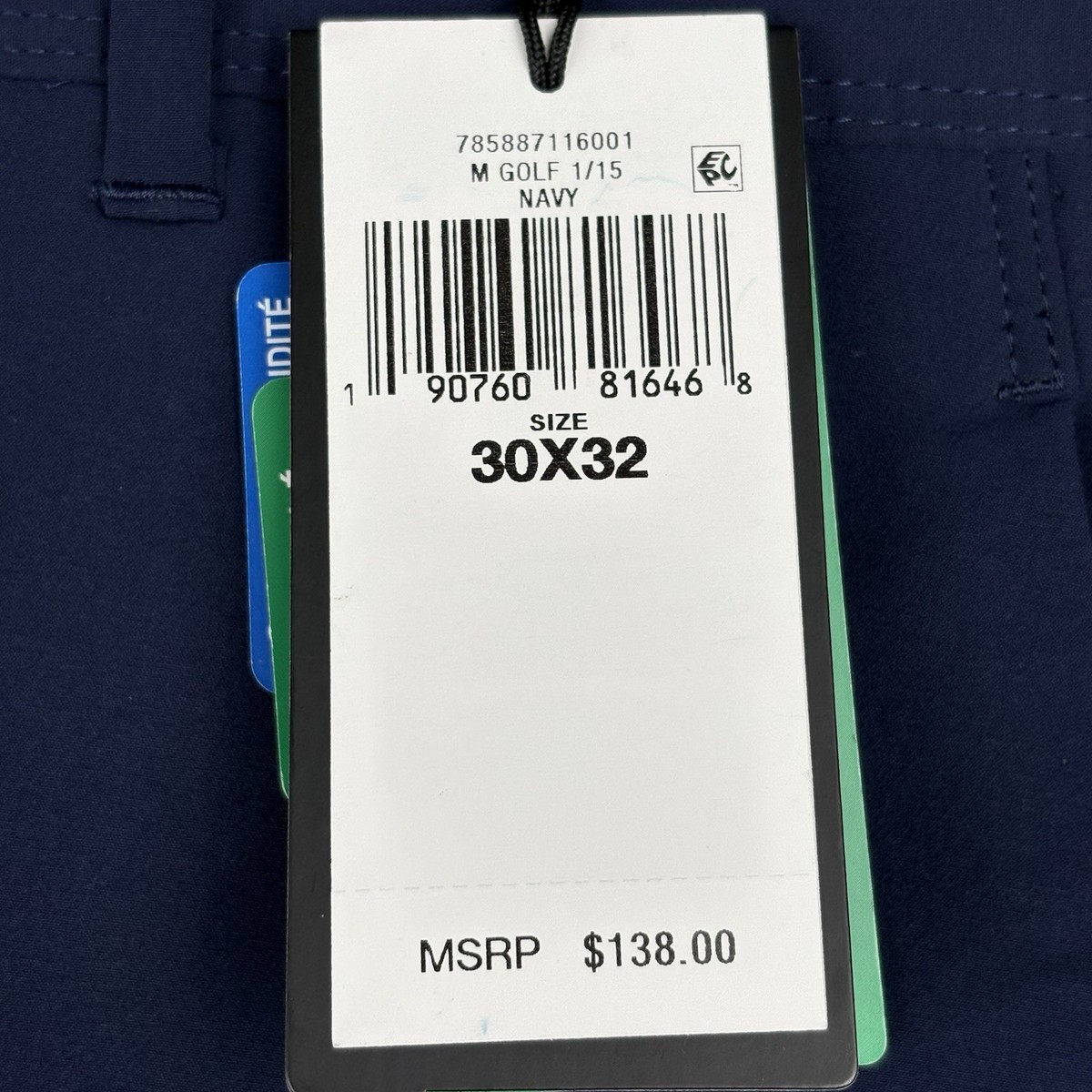 RLX Ralph Lauren Golf Pants Men's Lightweight Wicking Navy Blue