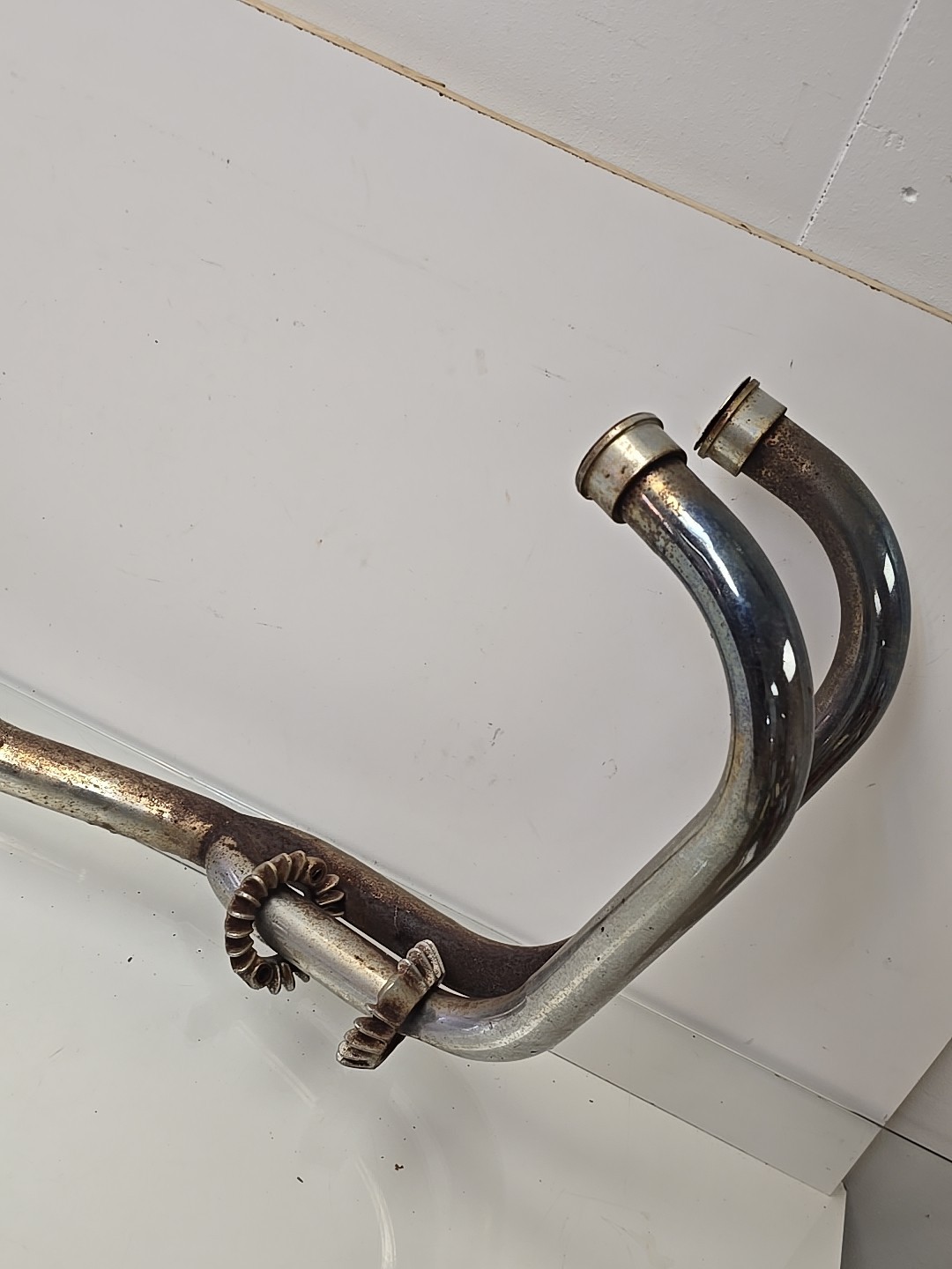 Honda CB450 CL450 Hooker Exhaust Pipes Header Muffler 2 into 1 27123-124