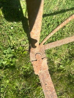 Antique French Country 1900 s IRON Full Bed in Great Condition With ALL Parts!