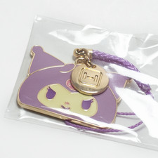 Kuromi - Sanrio Hello Kitty  Friends Steamed Bun Blind Box Metal Phone Charm