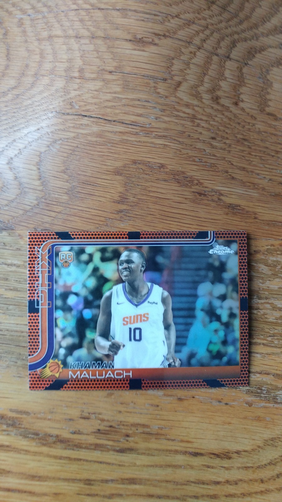 2025-26 TOPPS CHROME KHAMAN MALUACH BASKETBALL RC #260 MAKE OFFER