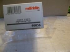 MÄRKLIN weißer Leerkarton mit Inlay f. 46036 Klappdeckelwaggonset - Top top top!