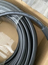 Cable Matters Long Shielded Cat6 Ethernet Cable EtherConRJ45 Connector 100FT BLK