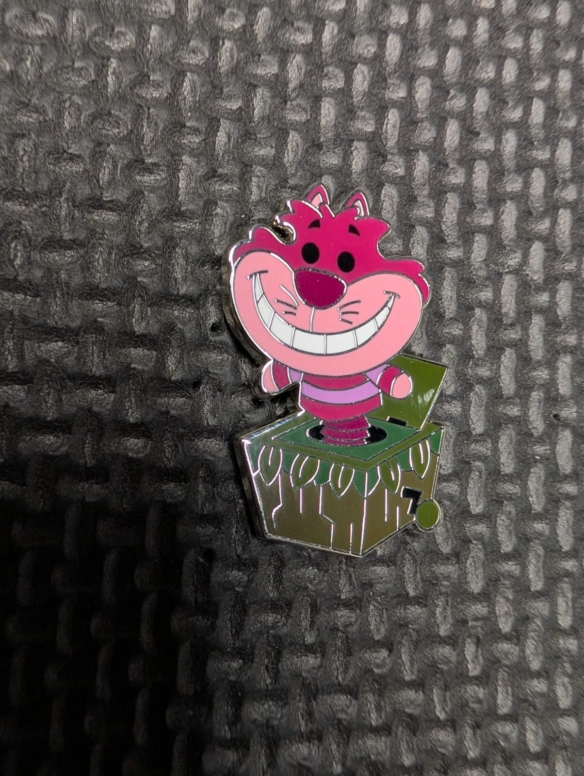 2025 Disney Parks Toys In a Box Mystery Pin Cheshire Cat Alice In Wonderland