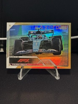2023 Topps Chrome Formula 1 - Pierre Gasly Gold Refractor /50 #108 BWT Alpine