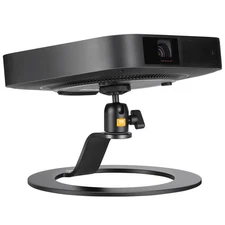 Aluminum Projector Stand w/ Ballhead, Adjustable Tilt for Nebula, XGIMI, BenQ...