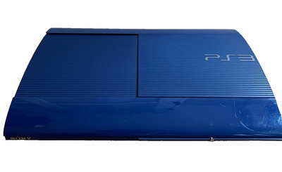 Sony PS3 Playstation 3 Super Slim Konsole in blau CECH-4204A AZX Original