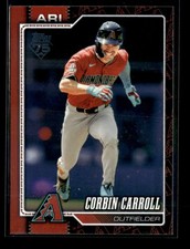 Corbin Carroll 2026 Topps Series 1 Team Color Border Variation #314 SP [klsB59