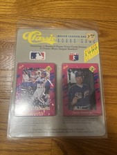 1990 Classic Baseball Cards Complete Set Sealed Limited Edition Board Game VG +