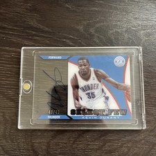 2013-14 Panini Totally Certified Kevin Durant  on card Auto /49