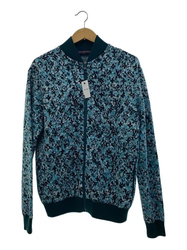 LOUIS VUITTON（LV） LOUIS VUITTON altra giacca XS cotone verde tinta unita usata