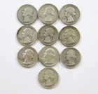 New Listing*Lot of 10 PRE-1964 SILVER QUARTERS