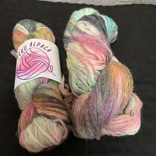 alpaca wool blend yarn hank 2 100g  C271 