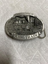 Black Hills Central RR, 1880 Train Belt Buckle Black Hills Central Railroad
