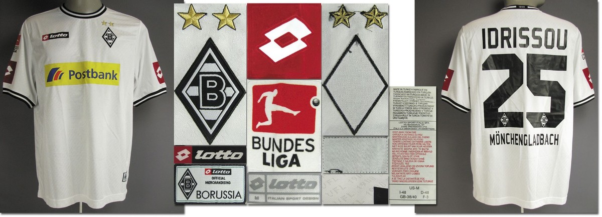 Borussia Mönchengladbach Match Worn Shirt 2010 Bundesliga