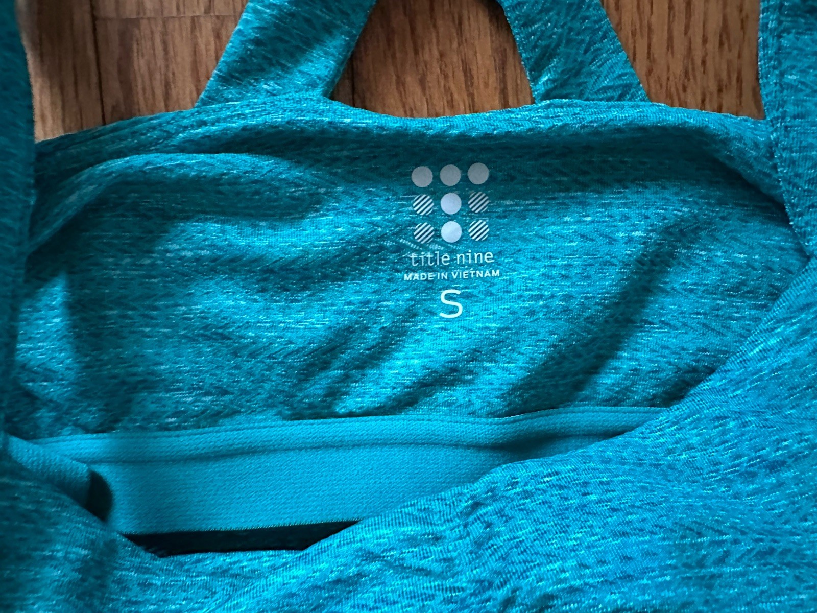 💙💚Title Nine Teal Blue patterned Solution Activ… - image 9